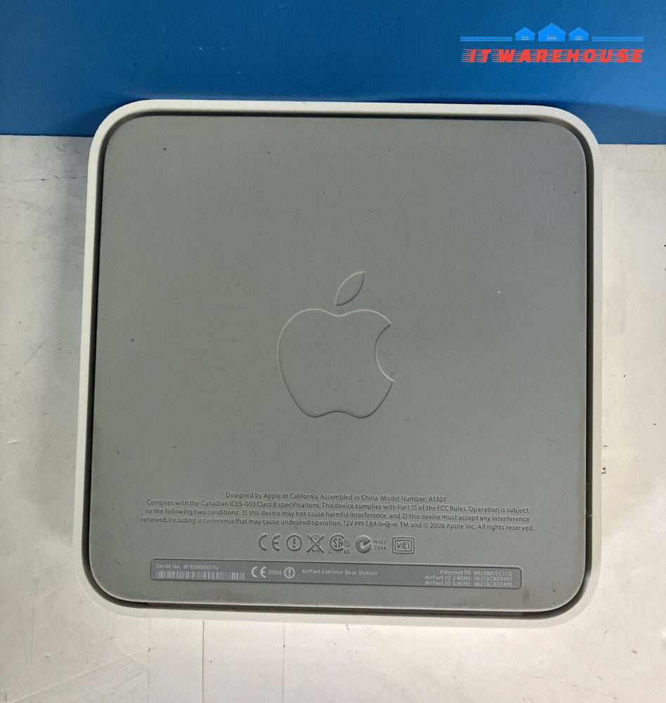 Apple Airport Extreme A1301 Wireless Router WiFi Extender Base Station With AC ~