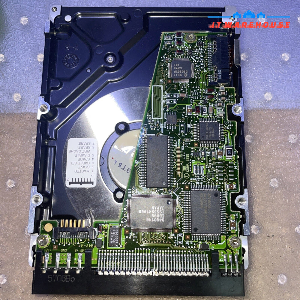 Apple Computer Inc. Internal HDD Firmware 1995 1.6GB 3.5 AT IBM model DJAA-31700