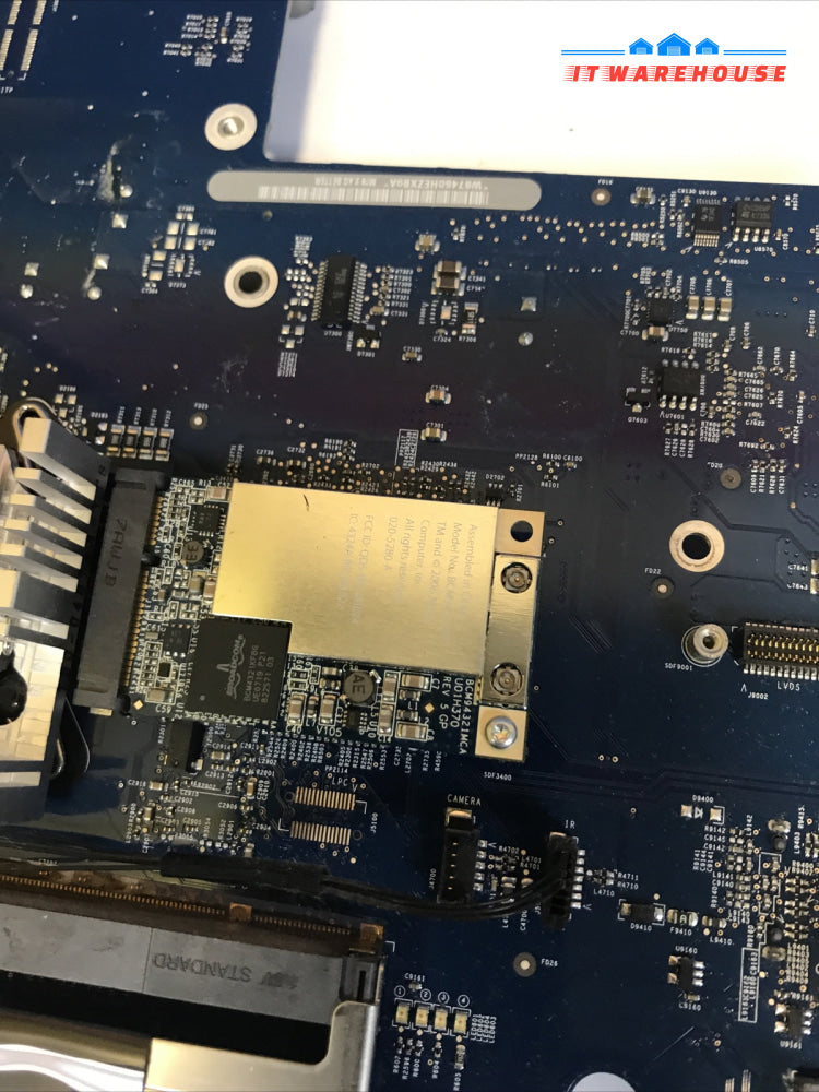 APPLE iMAC 24" A1225 2007 LOGIC BOARD W/CPU &WiFi CARD  820-2110-A