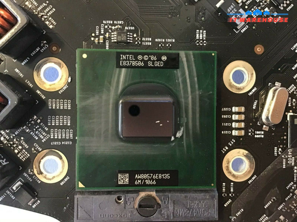 Apple iMAC 24"Early 2009 A1225 Logic Board W/ C2D E8135 2.66GHz 820-2491 Tested 