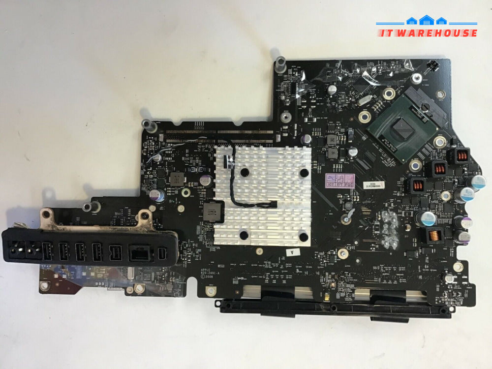 Apple iMAC 24"Early 2009 A1225 Logic Board W/ C2D E8135 2.66GHz 820-2491 Tested 