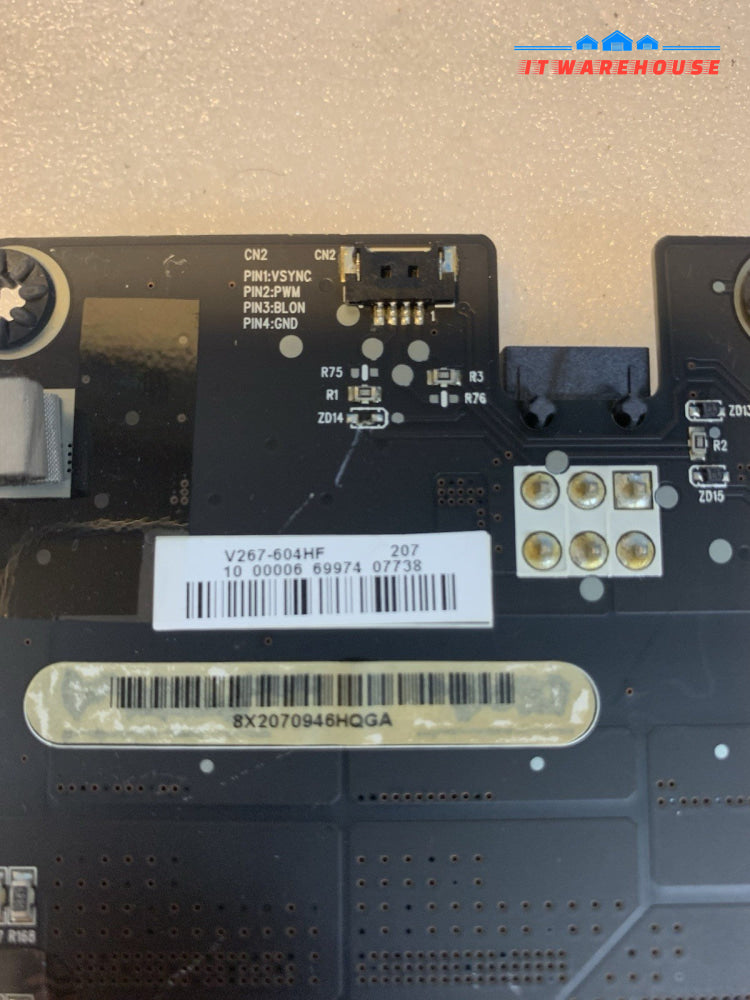 Apple iMac 27” A1419 LED Backlight Power Supply Board V267-602 Darfon 4H+V2676.0