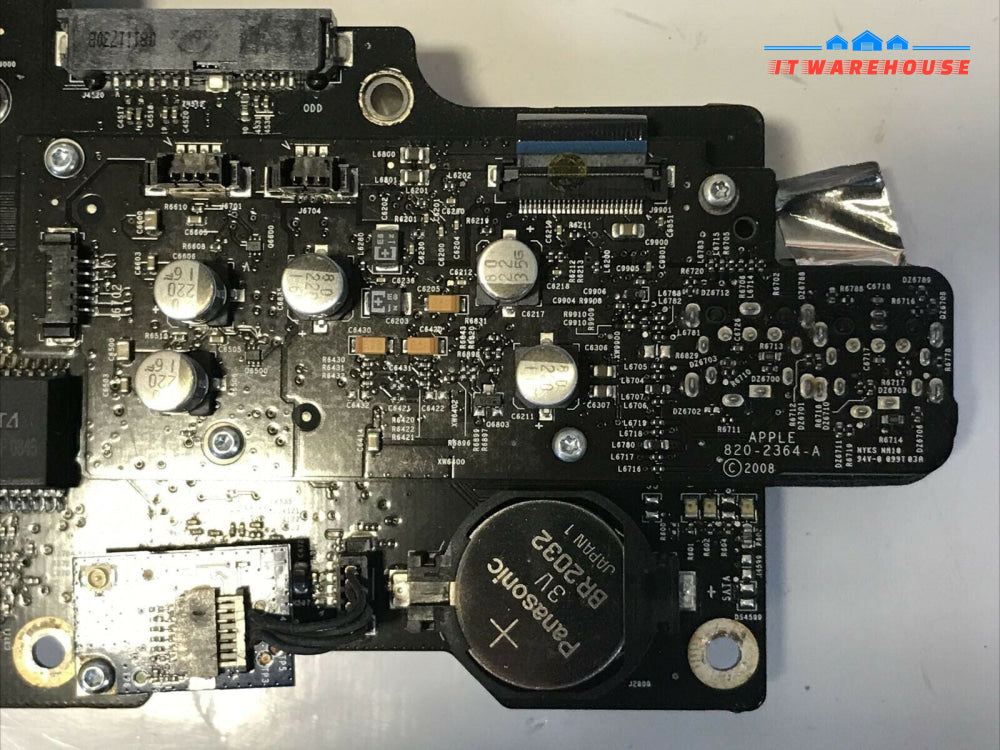 Apple iMac Early 2009 24"Motherboard W/C2D E8135 CPU+WIFI CARD  (AS IS)