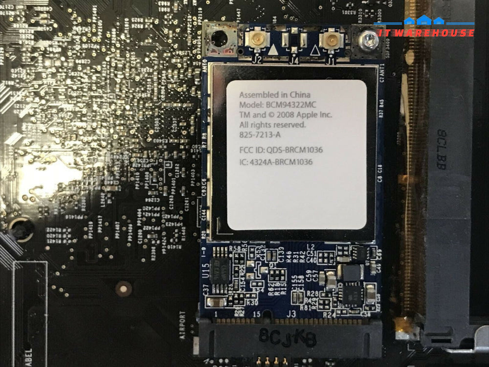 Apple iMac Early 2009 24"Motherboard W/C2D E8135 CPU+WIFI CARD  (AS IS)