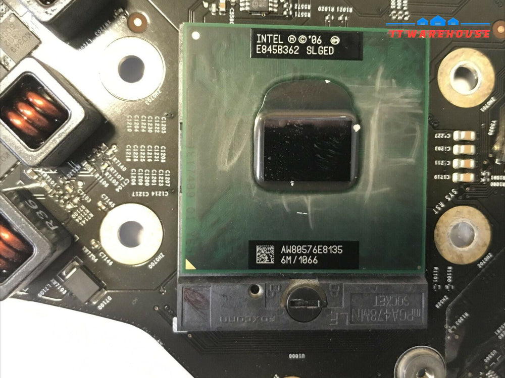 Apple iMac Early 2009 24"Motherboard W/C2D E8135 CPU+WIFI CARD  (AS IS)