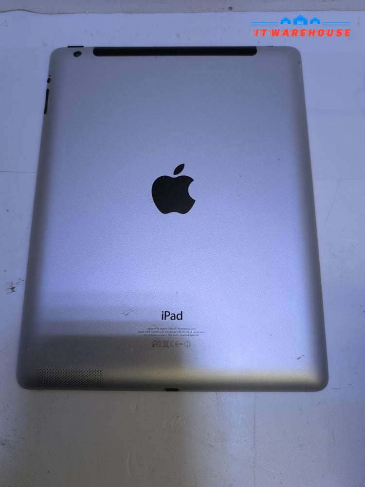 Apple iPad (4th Generation) A1459 64 GB, Wi-Fi + 4G , 9.7 in, Black (*READ) -