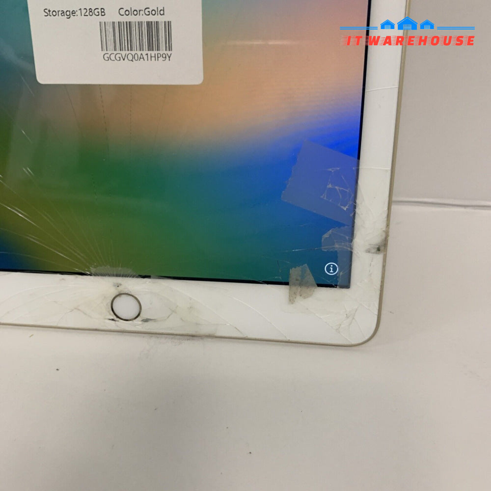 Apple iPad 5TH Gen 5 128GB (cracked Please Read carefully)