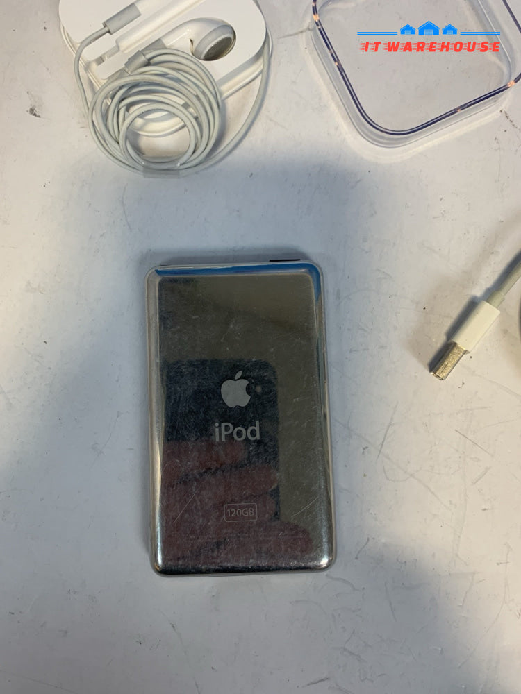 Apple IPod Classic 7th Gen 120Gb MB565J A1238 (NEW earphone) thousands of songs