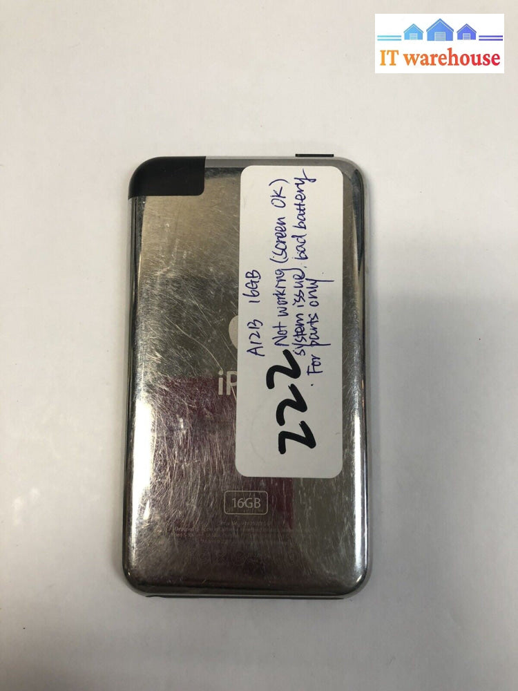 ~ Apple iPod Touch 1st Gen A1213 Not Working For Parts Only