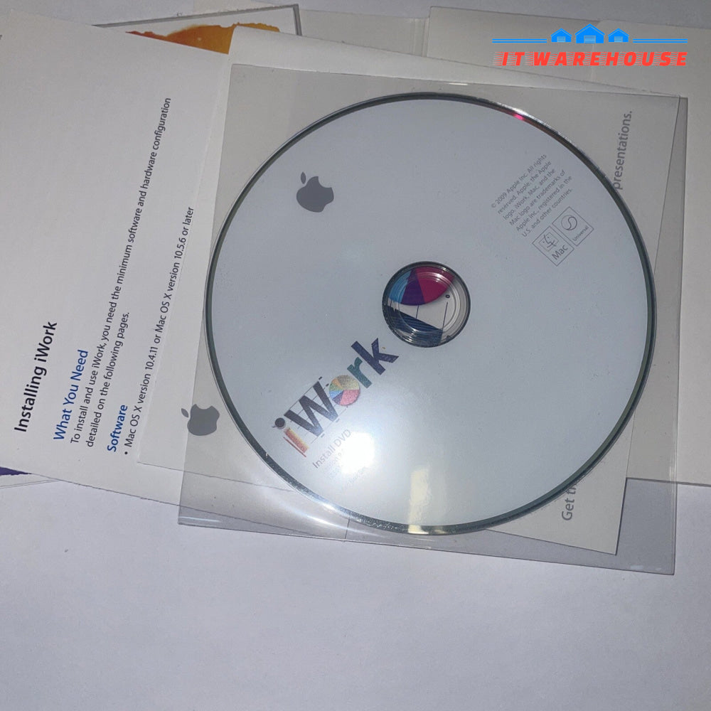 Apple iWork V9.0.3 DVD Pack