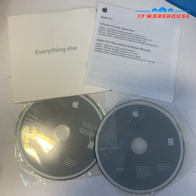 Apple Mac OSX 10.5.4 Leopard Operating System Disc