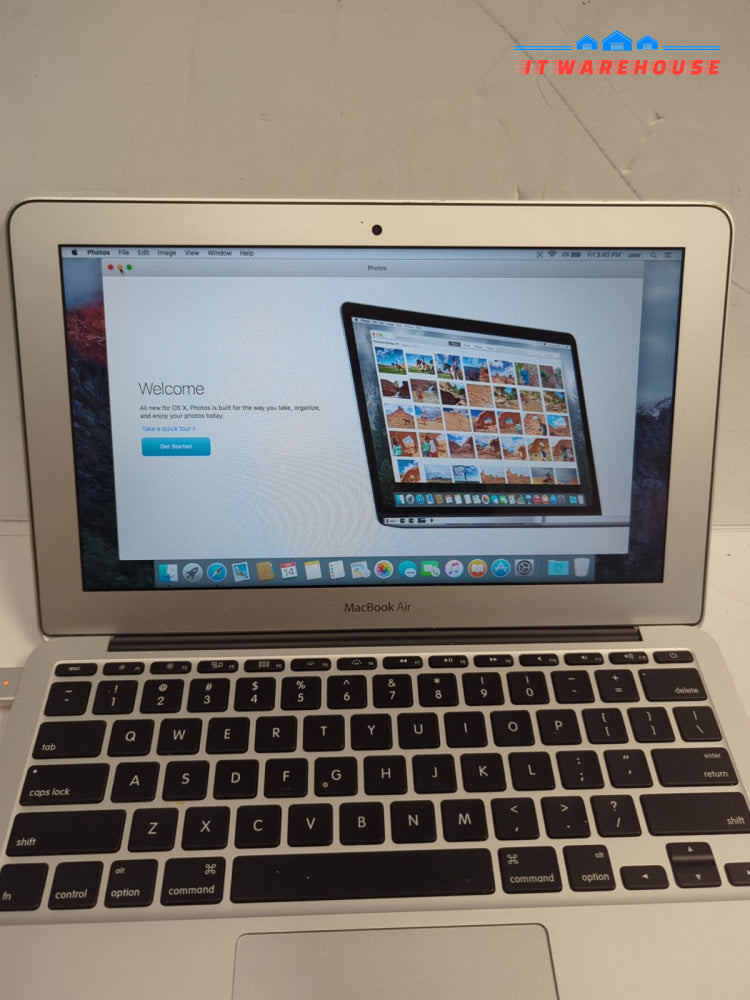 Apple MacBook Air A1465 11.6’’ /Core i5-5250U 1.6GHz/ 4GB/ 256GB SSD/AC /10.11