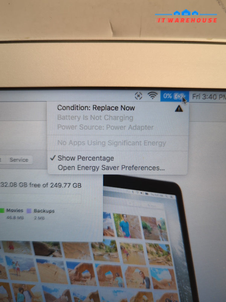 Apple MacBook Air A1465 11.6’’ /Core i5-5250U 1.6GHz/ 4GB/ 256GB SSD/AC /10.11