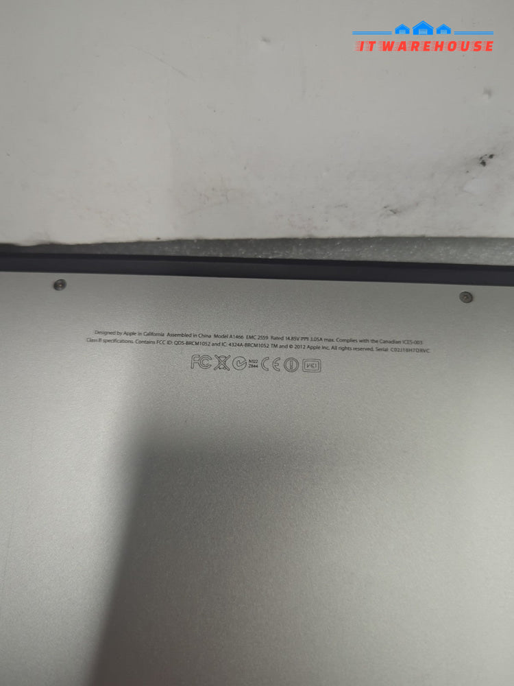 Apple MacBook Air A1466 2012 13" /i5- 1.8GHz/4GB RAM/ 128GB SSD/ 10.13 -