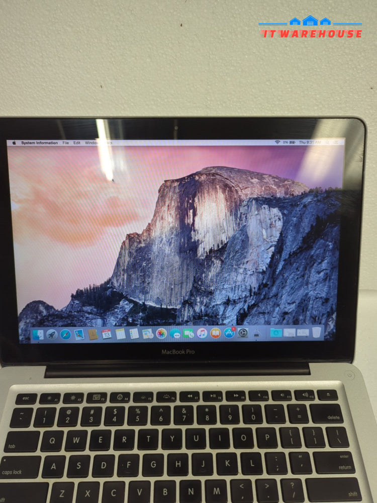 Apple MacBook Pro 13” A1278 Mid 2010 /C2D P8600 2.4GHz/4GB RAM/250GB HDD/10.10