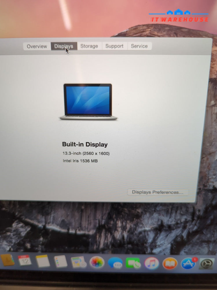 Apple MacBook Pro 13’’ A1502 2013/ i7-4558U 2.8GHz/16GB RAM/500GB SSD/AC /10.10