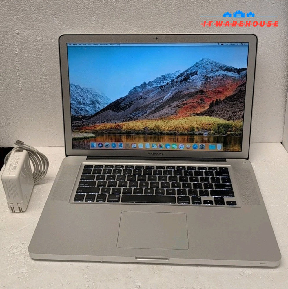 Apple Macbook Pro 15" A1286 2010/ i7-620M 2.66GHz/8GB /240GB SSD/10.13 (READ) -