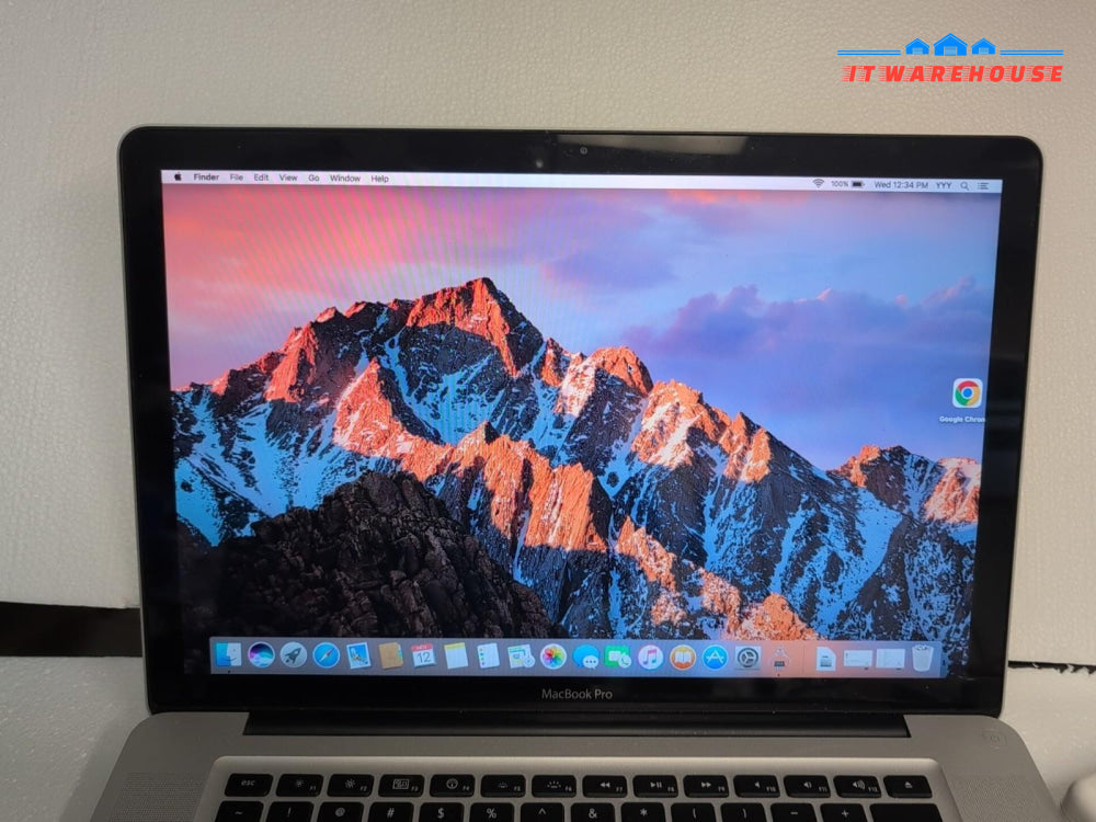 Apple Macbook Pro 15" A1286 Mid 2010/ i7 - 2.66GHz/4GB /128GB SSD (READ,AS IS) -