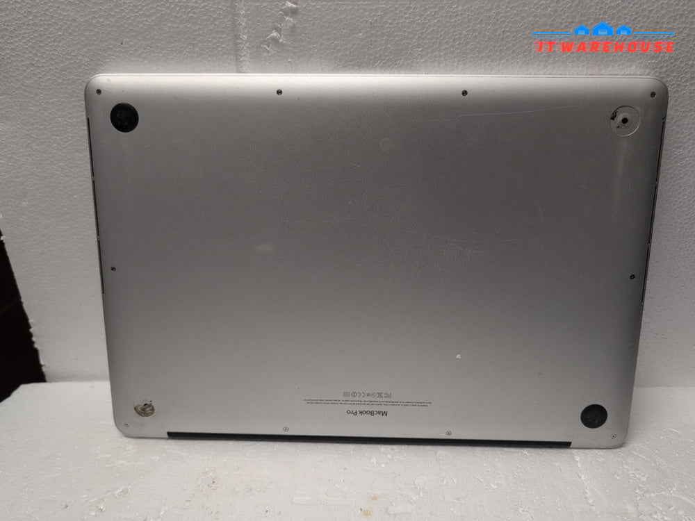 Apple MacBook Pro 15" A1398 2013/i7-3635QM CPU /256GB SSD/ (LCD CRACKED) -