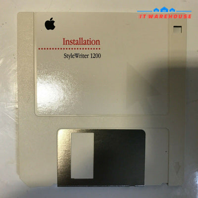 Apple StyleWriter 1200 Installation Disks