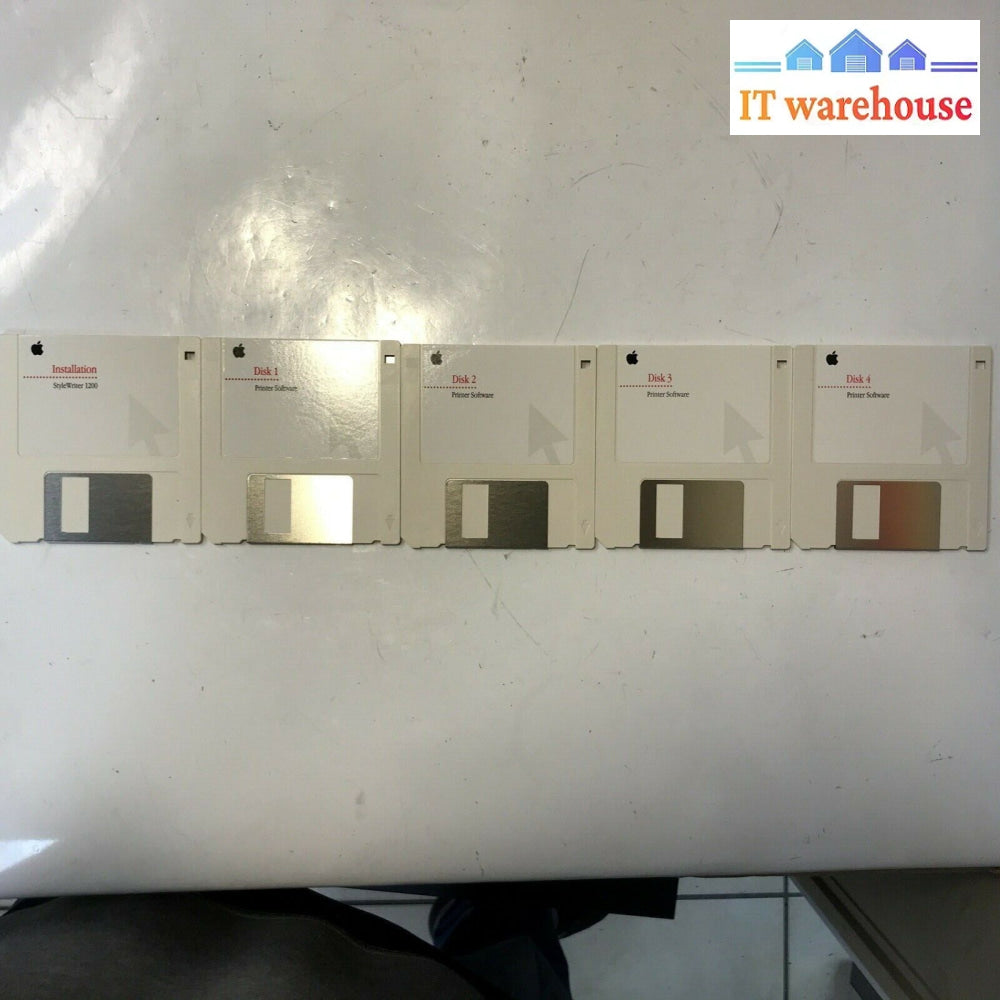 Apple Stylewriter 1200 Installation Disks