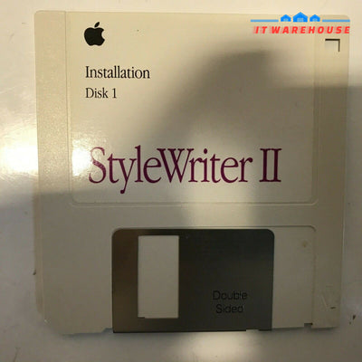 Apple StyleWriter II  Installation Disks