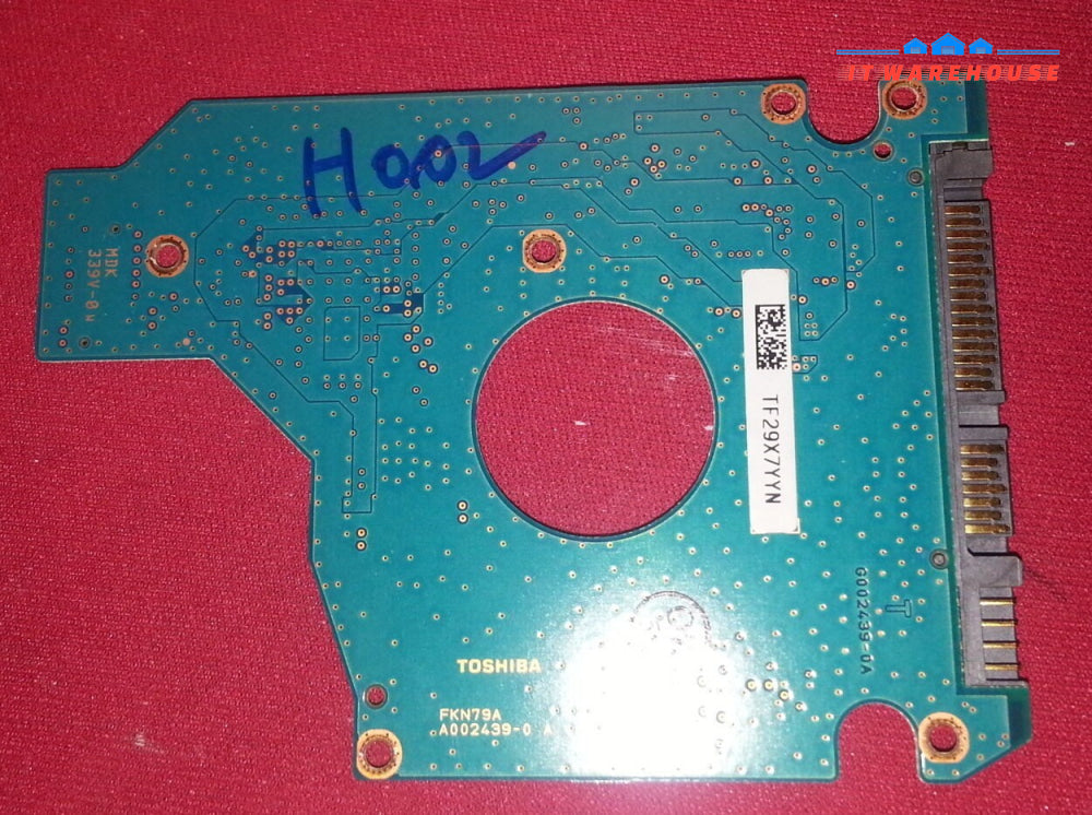 Apple / Toshiba PCB Board - MK1655GSXF HDD2H75 160GB 2.5" SATA hard drive