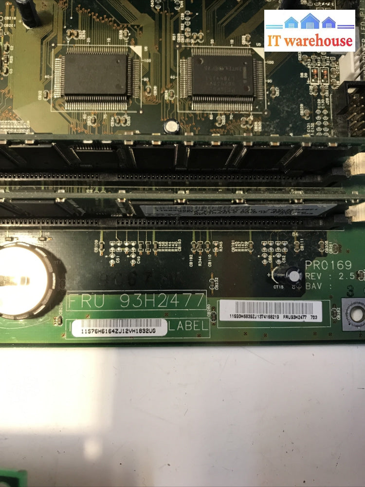 Aptiva 2161/2162 System Board FRU 93H2477 + USvideo video card + 12H2025 riser