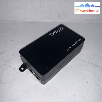 Araknis AN-ACC-INJ-POE-30W 802.3at/af Gigabit Single Port PoE Adapter