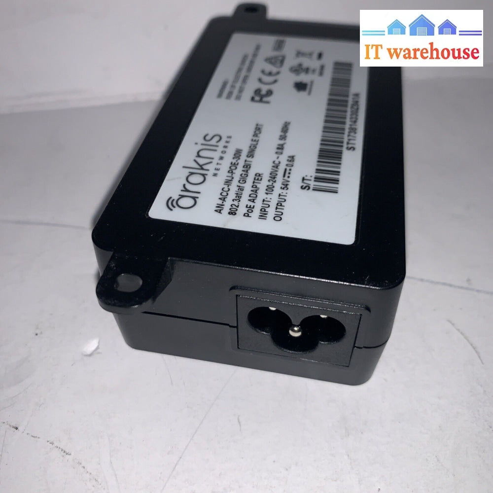 Araknis AN-ACC-INJ-POE-30W 802.3at/af Gigabit Single Port PoE Adapter