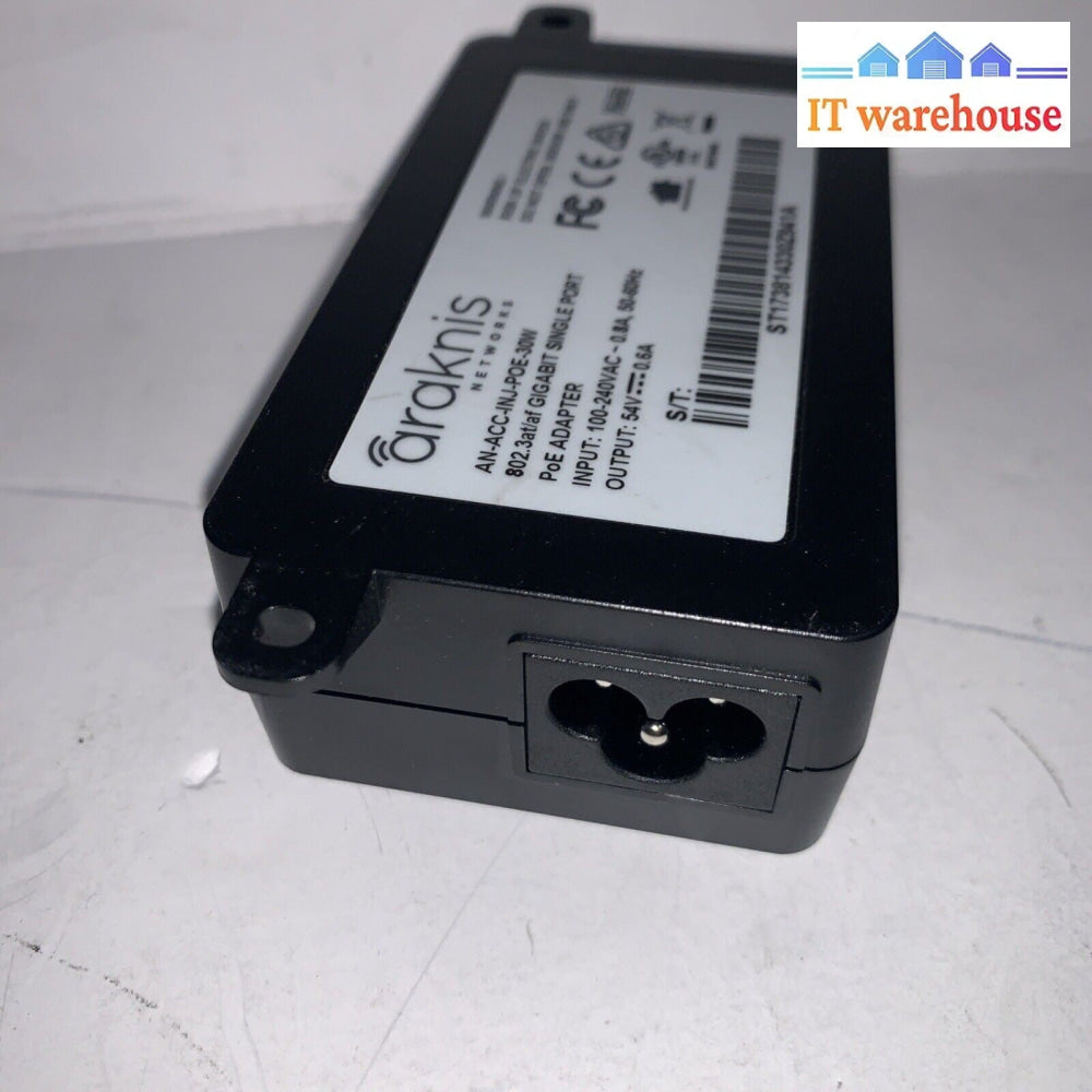 Araknis AN-ACC-INJ-POE-30W 802.3at/af Gigabit Single Port PoE Adapter
