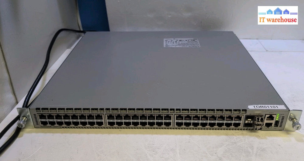 Arista DCS-7048T-A 48 Port Gigabit Switch w/  2x PSU -