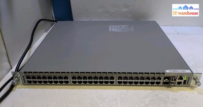 Arista DCS-7048T-A 48 Port Gigabit Switch w/  2x PSU -