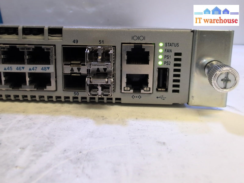 Arista DCS-7048T-A 48 Port Gigabit Switch w/  2x PSU -