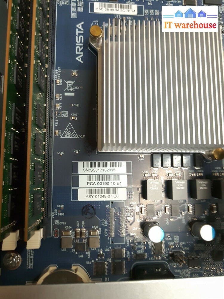 - Arista Dcs-7300-Sup 105-572-014 Supervisor Module (W/16G Ram)For 7300 Chassis