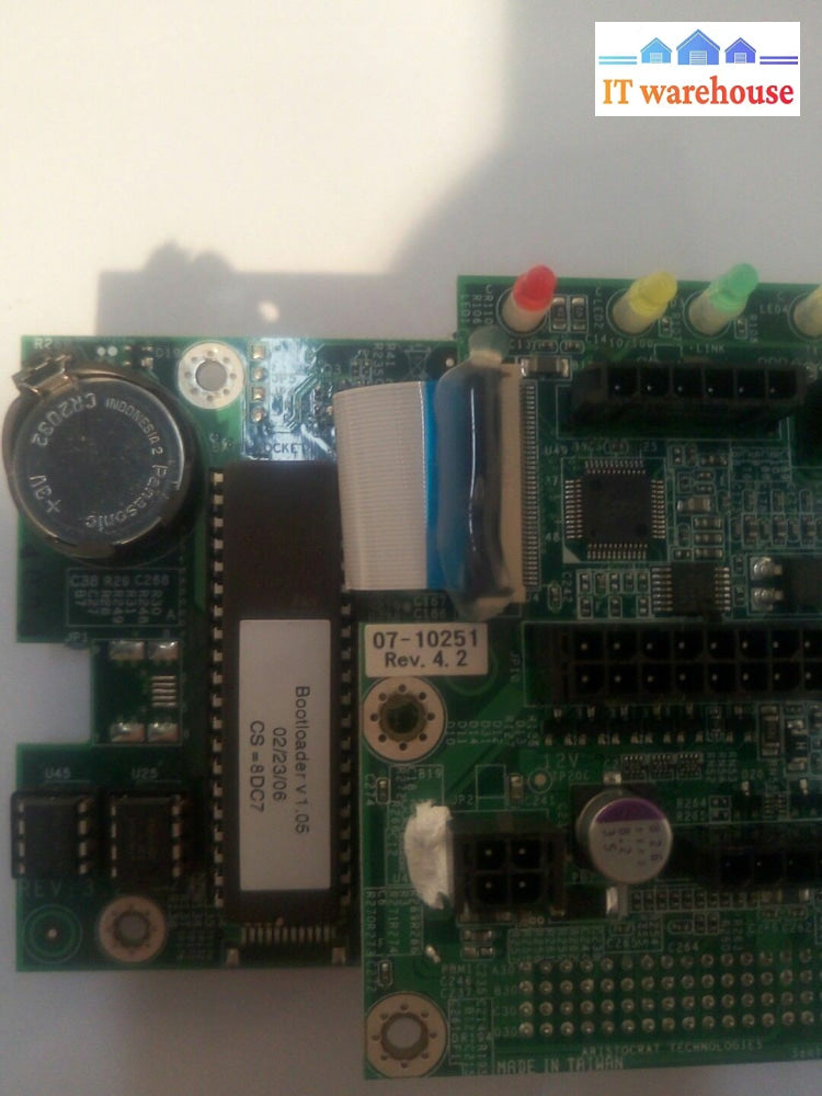 - ARISTOCRAT SENTINEL III CPU BOARD S3-CPU-RP-R3.2C 73700302DA 07-10252