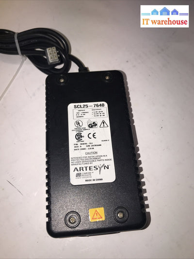 ARTESYN SCL25-7640 AC ADAPTER 3.3V 2A 15VDC 0.4A -15V 0.3A 6Pin