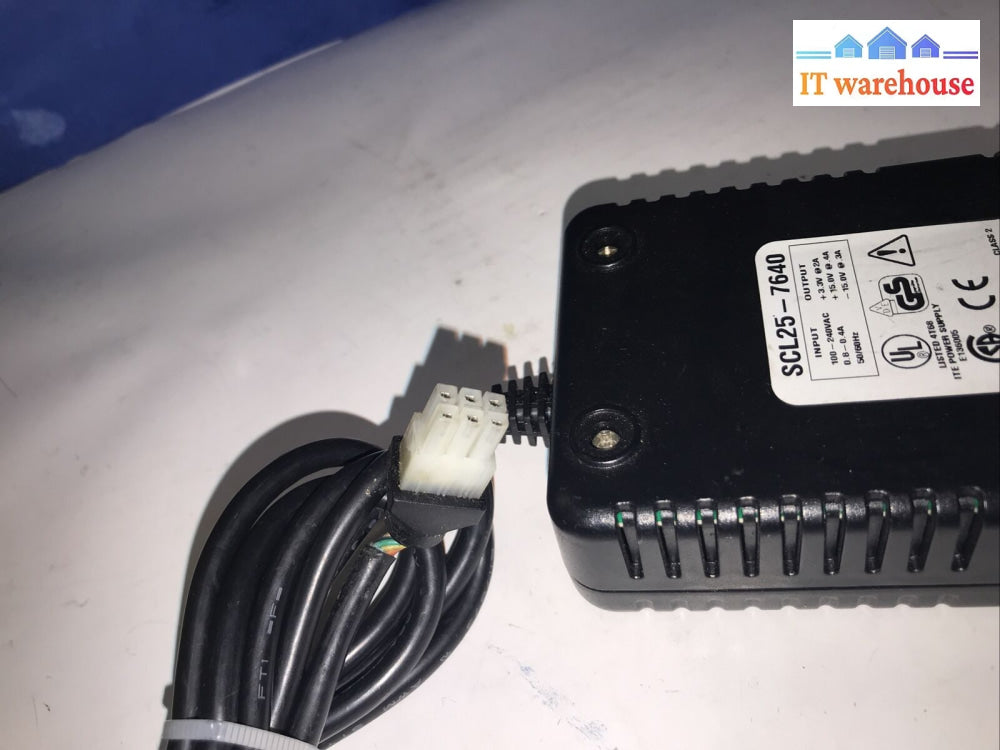Artesyn Scl25-7640 Ac Adapter 3.3V 2A 15Vdc 0.4A -15V 0.3A 6Pin