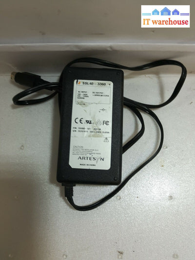 - Artesyn Ssl40-3360 703360-501 48V 0.625A 3Pin Adapter