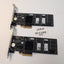 (AS IS) 2x DELL 2TTK9 TMP9D 640GB Fusion IO Drive PCIe Flash MLC SSD Cards -