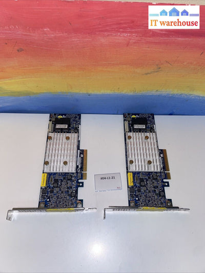(AS IS ) 2X MICROSEMI  SMARTRAID CARD 3152-8I