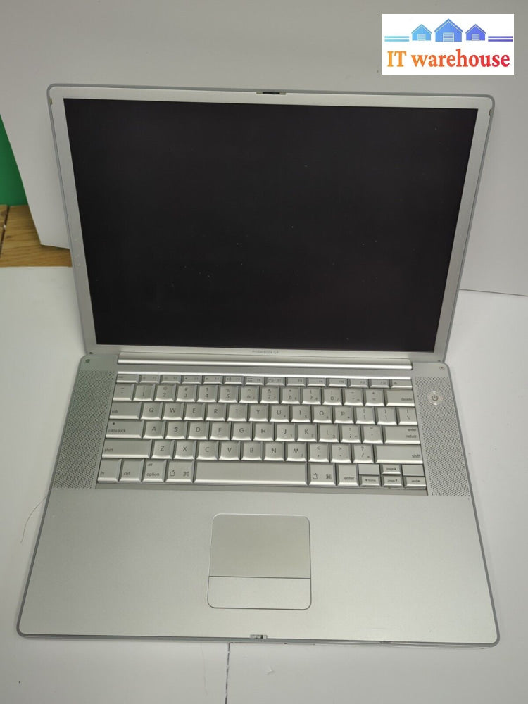 (As Is) 3X Apple Laptop (2X Macbook Pro 1X Powerbook G4) No Ac *Read* -