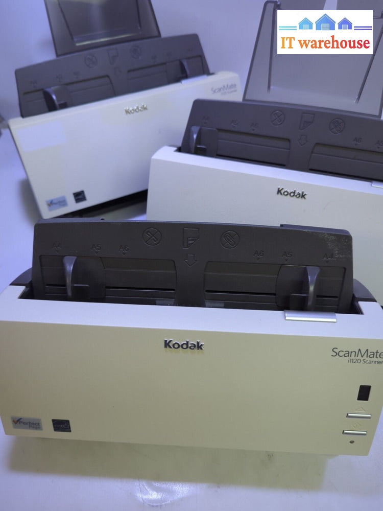 - (AS IS) 3x Kodak ScanMate i1120 Scanners (No AC ADAPTER)