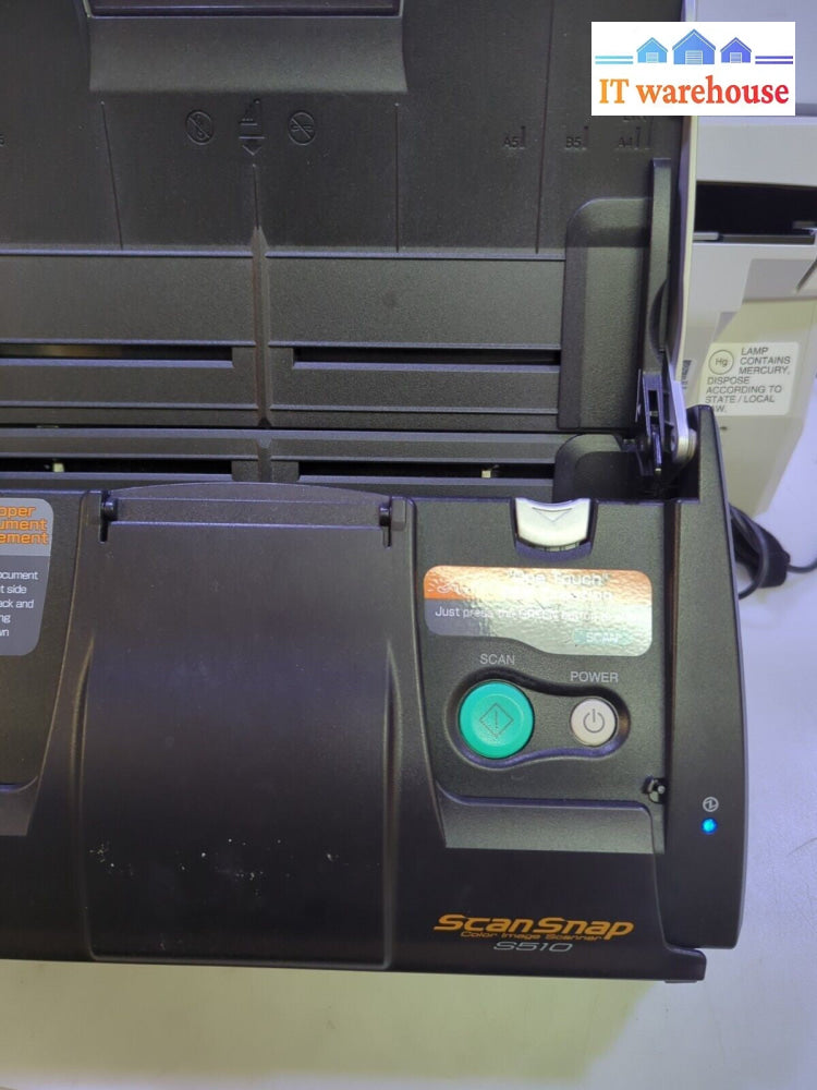 - (AS IS) 3x Mixed Model Fujitsu Scanners (S1500 /S510 /Fi-6125)