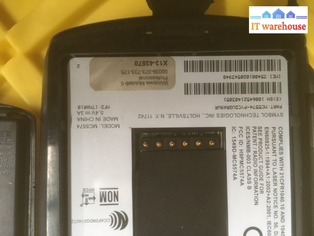 + AS IS ,3X Motorola MC5574-PYCDUQRA9WR Wireless Laser Barcode Scanner FOR PARTS