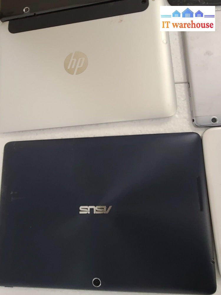 - (AS IS) 6x Mixed Brand 9~ 10 Inch Tablet ASUS, LENOVO,SAMSUNG  ...