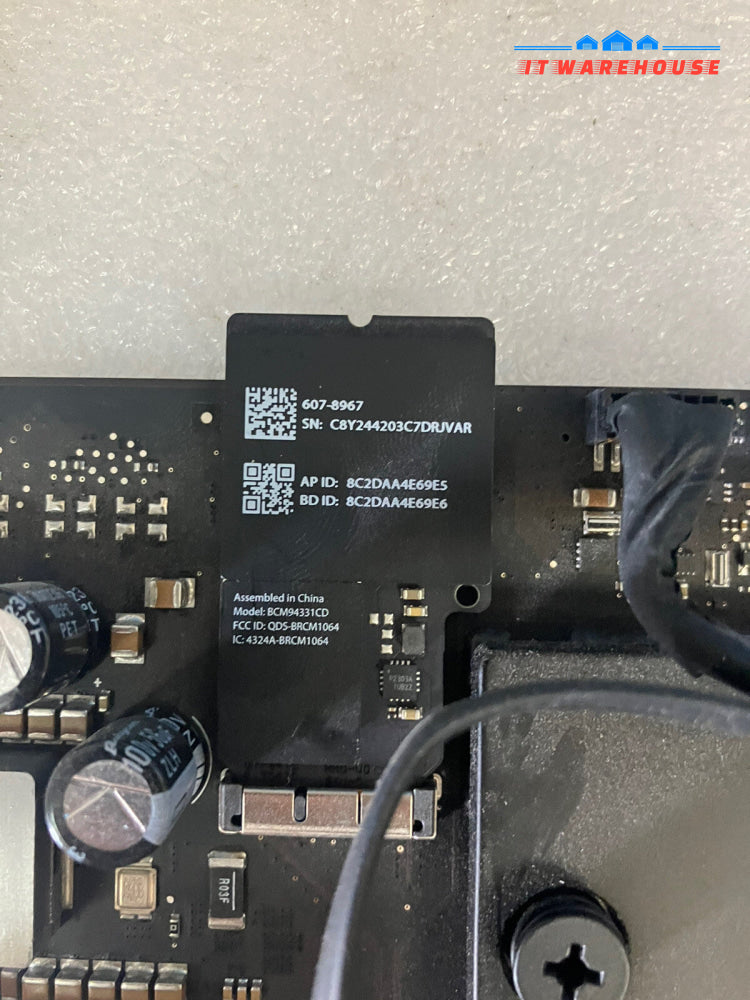 ~ (AS IS) Apple iMac AIO 27"  2012 A1419 Motherboard 31PIQMB00H0 Quad-Core i5