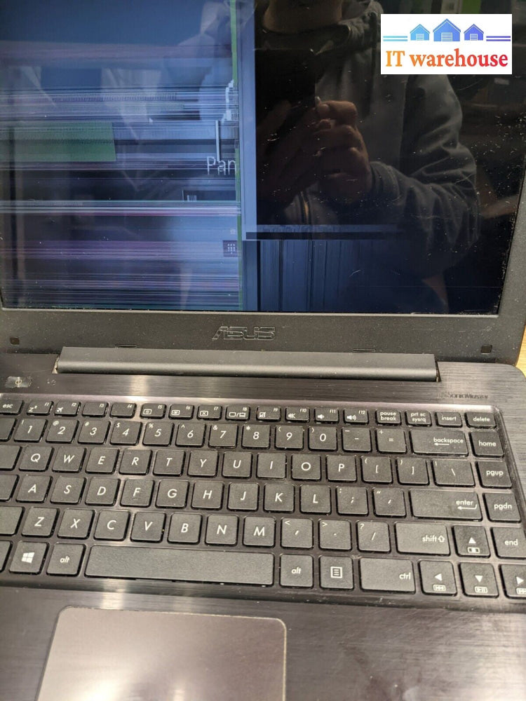 - (AS IS) Asus X456U 14'' LAPTOP i5-6200U CPU/8GB RAM/ 1TB HDD (LCD ISSUE)
