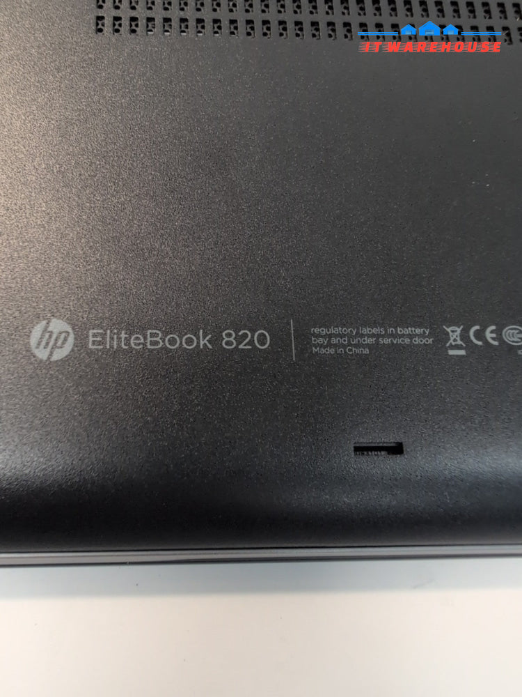 (AS IS)HP Elitebook 820 G2 12.5" Laptop i5-5300U/4GB RAM (NO SSD/SSD Connector)-
