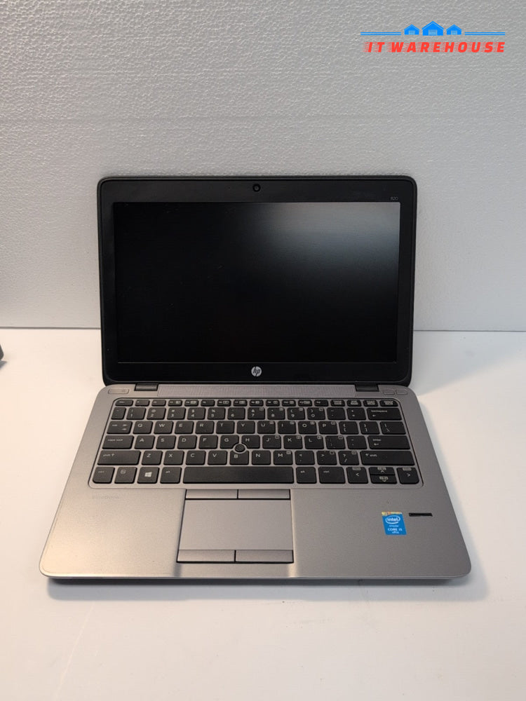 (AS IS)HP Elitebook 820 G2 12.5" Laptop i5-5300U/4GB RAM (NO SSD/SSD Connector)-